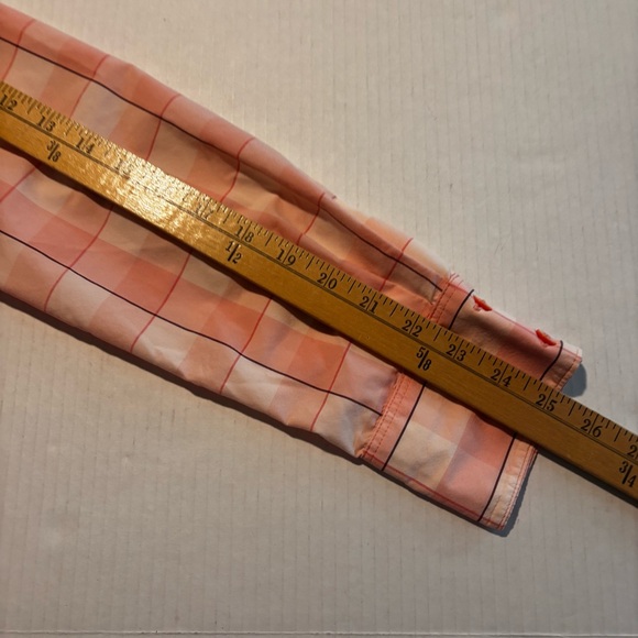 The North Face Long Sleeve Sunblocker Button Shirt Coral Plaid Pockets Women’s S - Picture 8 of 13